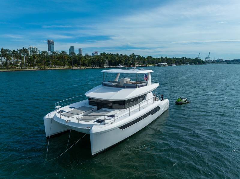 Leopard 60 Power Catamaran "Inner Peace" yacht charter in Miami