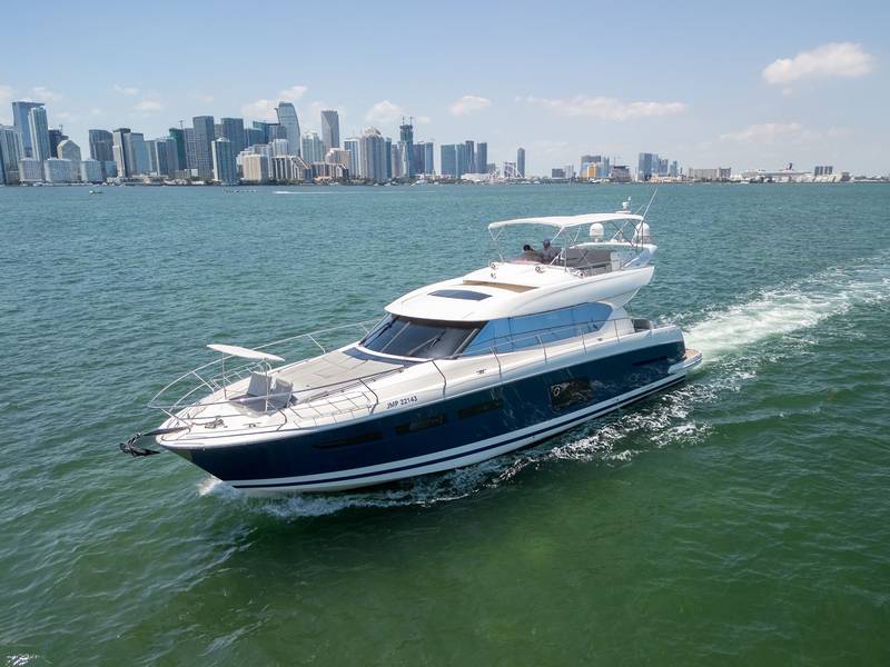 Prestige 65 "No Plans" yacht charter in Miami