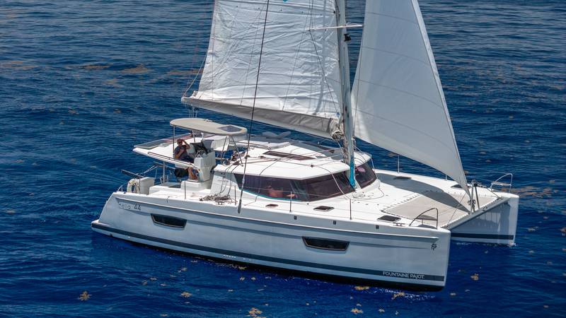 Fountaine Pajot 50 Sailing Catamaran yacht charter in Miami